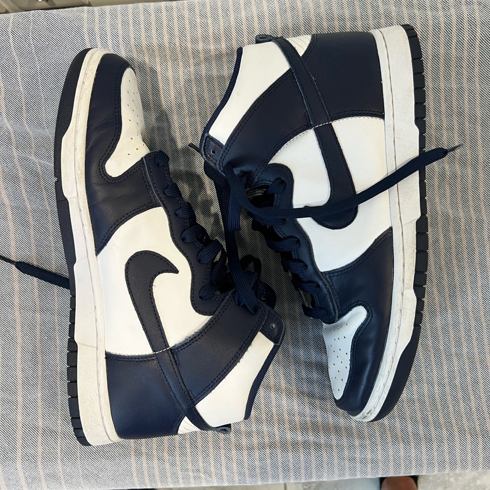 Mens size 10.5 Nike dunk high.
